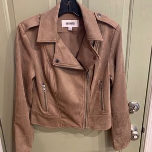 BB Dakota XS Suede Jacket, Light Brown